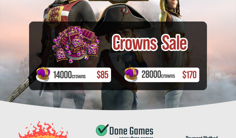 Dominations Top up – Cheap Crown Service